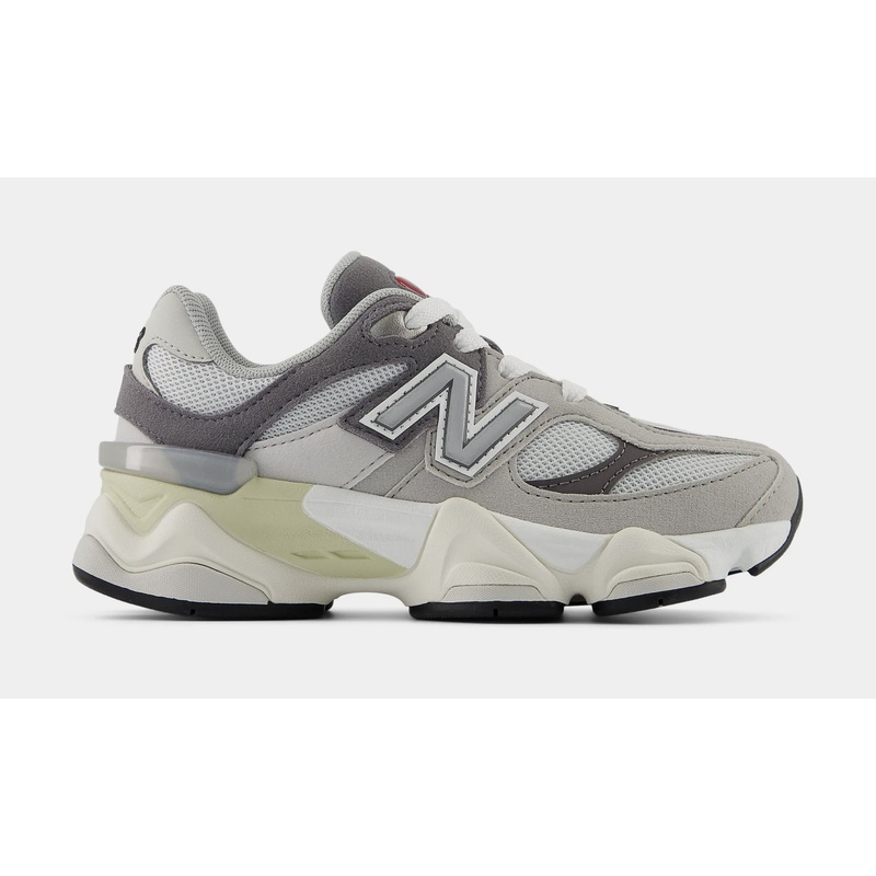 9060 Preschool Running Shoes (Grey/White)