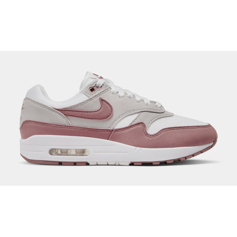 Air Max 1 Smokey Mauve Womens Running Shoes (Summit White/Light Iron Ore/Smokey Mauve)