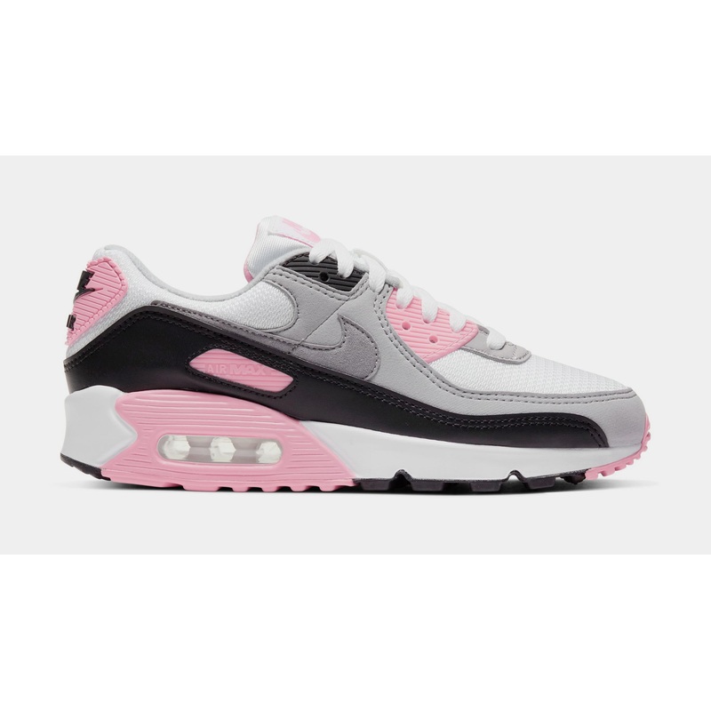 Air Max 90 Recraft Rose Womens Running Shoes (Grey/Pink)