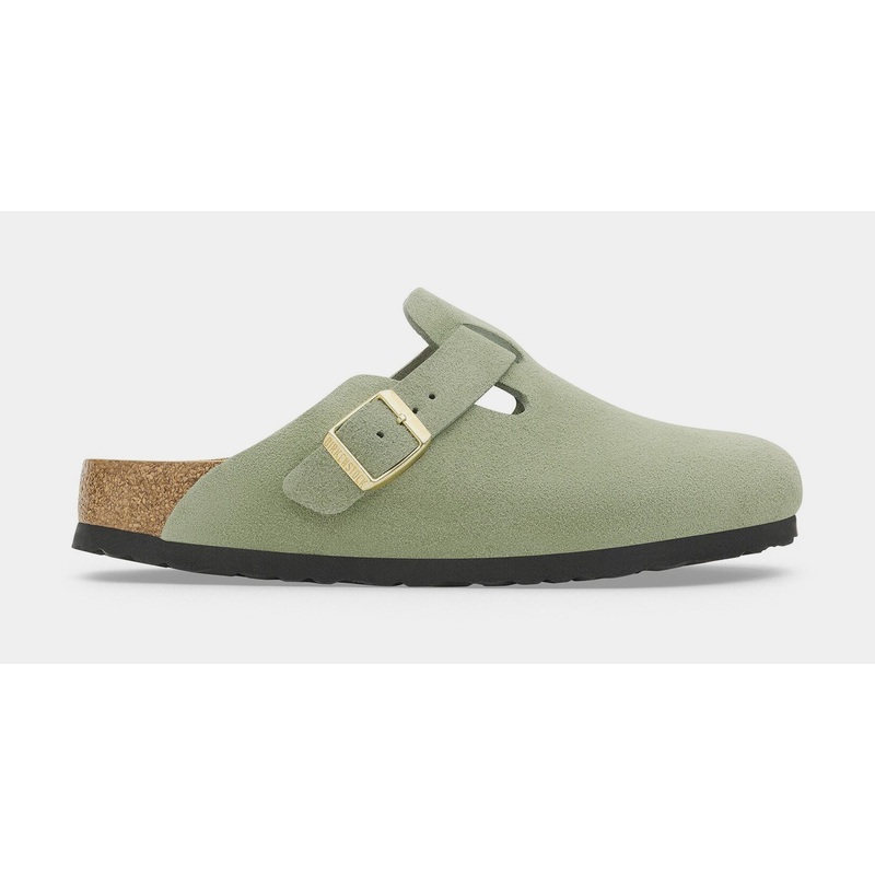 Boston Womens Sandals (Green/Gold)