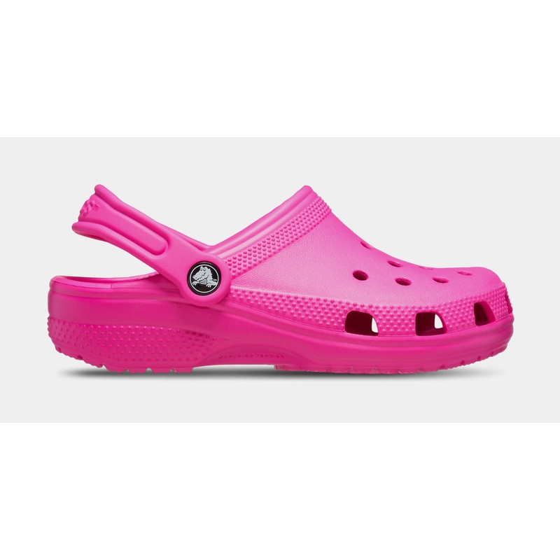 Classic Clog Pink Crush Infant Toddler Sandals (Pink Crush)
