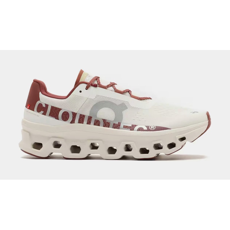 Cloudmonster LNY Womens Running Shoes (Ivory/Ruby)