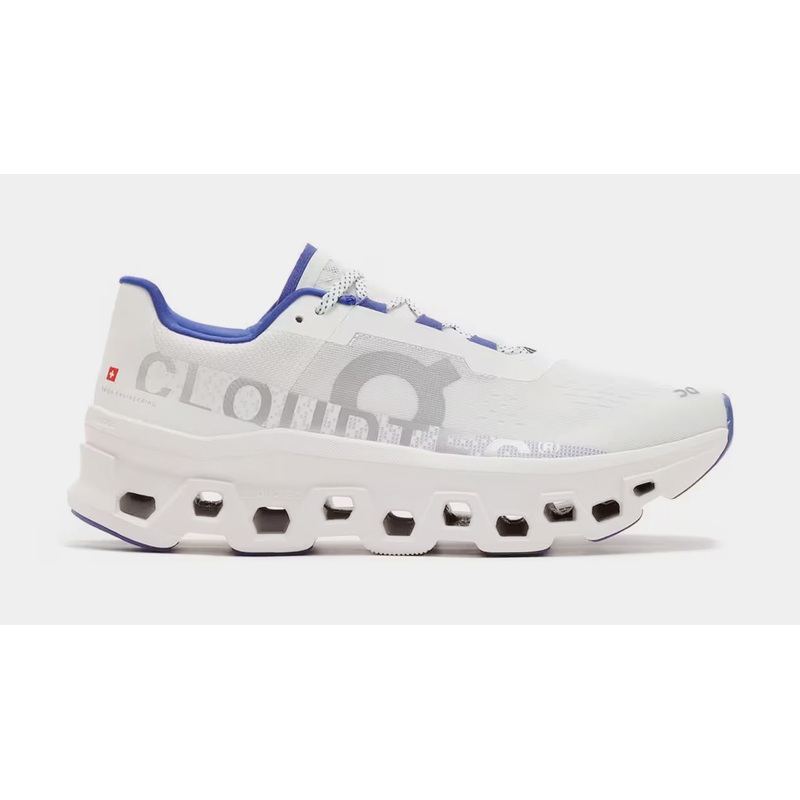 Cloudmonster LNY Womens Running Shoes (White/Indigo)