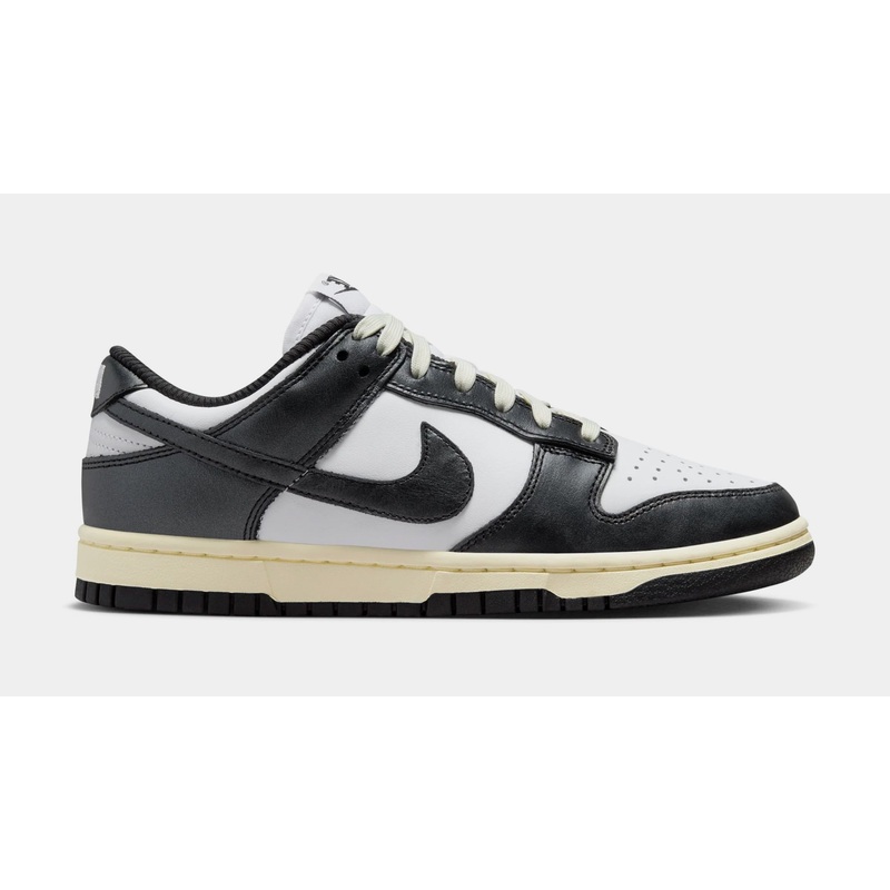 Dunk Low Vintage Panda Womens Lifestyle Shoes (White/Black/Coconut Milk)