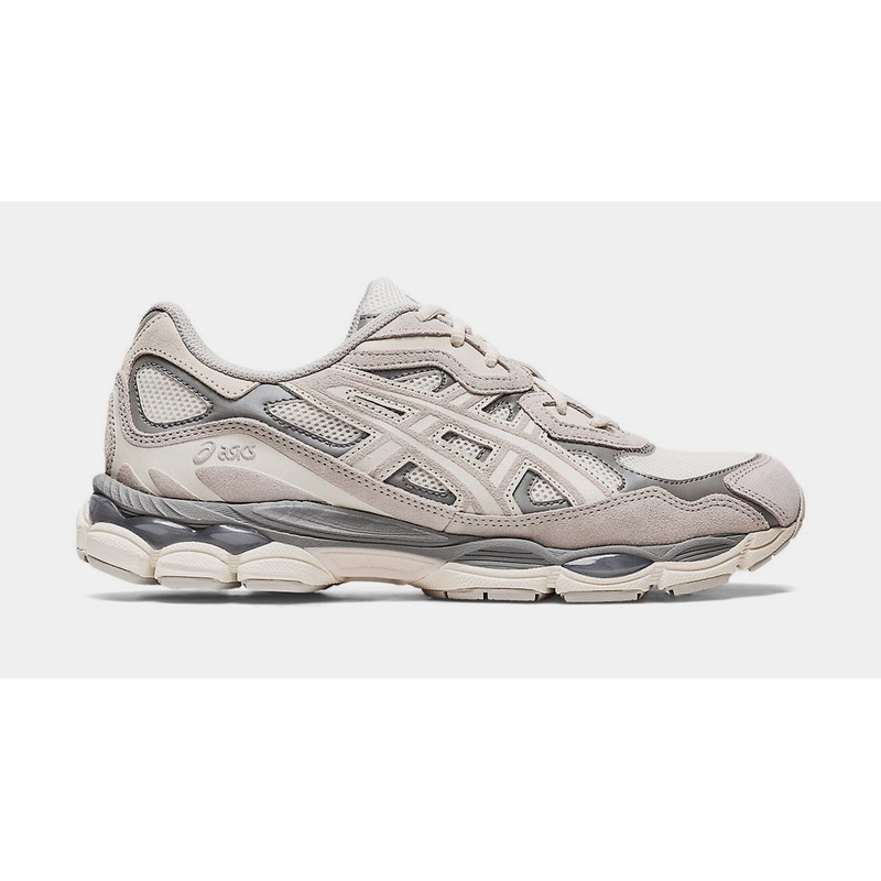 GEL-NYC Mens Running Shoes (Cream/Oyster Grey)