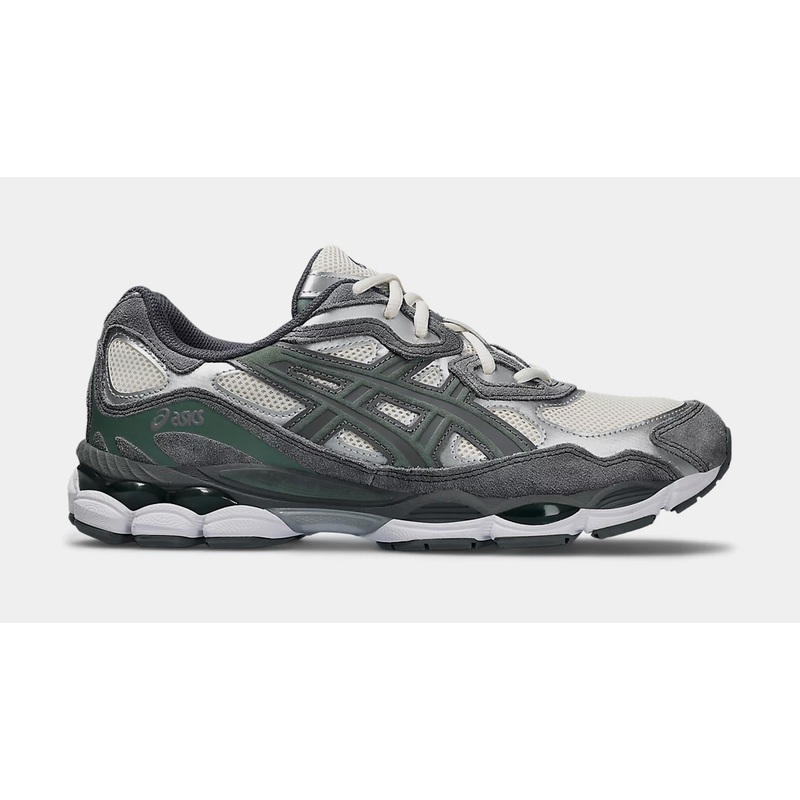 Gel NYC Mens Running Shoes (Cream/Steel Grey)