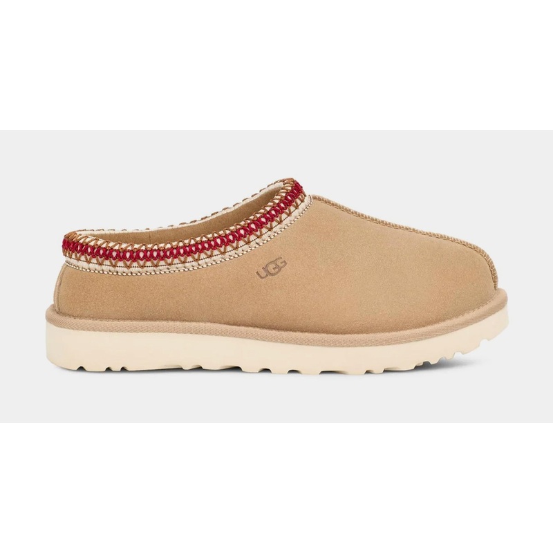 Tasman Slipper Womens Sandals (Tan/Red)