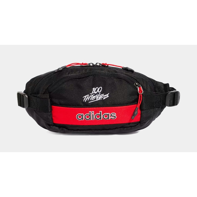 100 Thieves Crossbody Mens Bag (Black/Grey/Red)