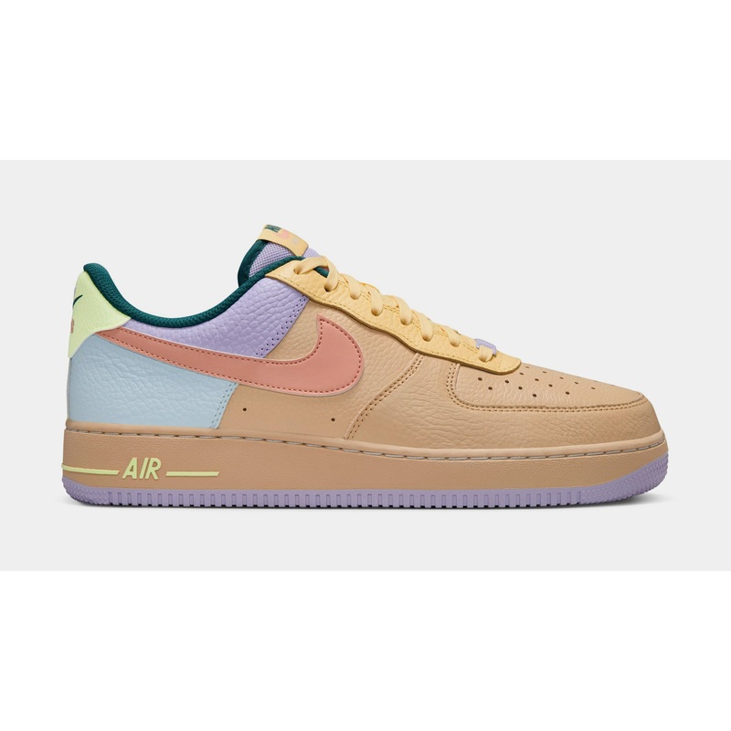 Air Force 1’07 Easter Mens Basketball Shoes (Sesame/Apricot Agate/Hydrangeas)