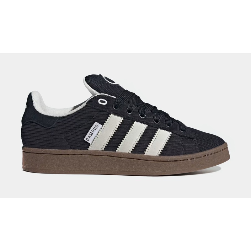 Campus 00s Mens Lifestyle Shoes (Core Black/White/Gum)