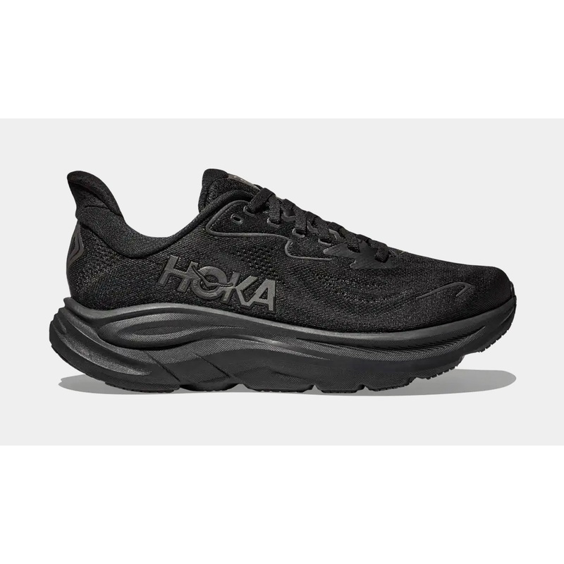 Clifton 10 Mens Running Shoes (Black/Black)