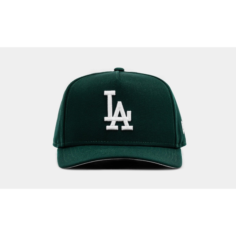 Exclusive Los Angeles Dodgers Curve 950AF Snapback Mens Hat (Dark Green/White)