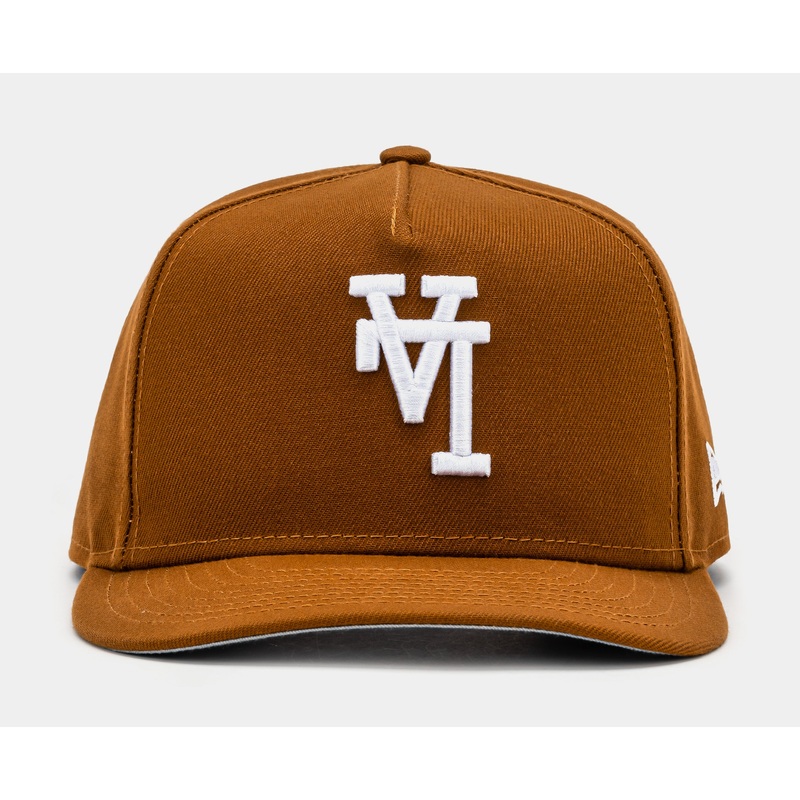 Exclusive Los Angeles Dodgers Upside 950AF Snapback Mens Hat (Brown)