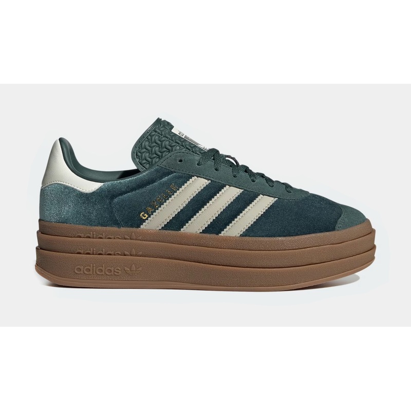 Gazelle Bold Womens Lifestyle Shoes (Mineral Green/Putty Grey)