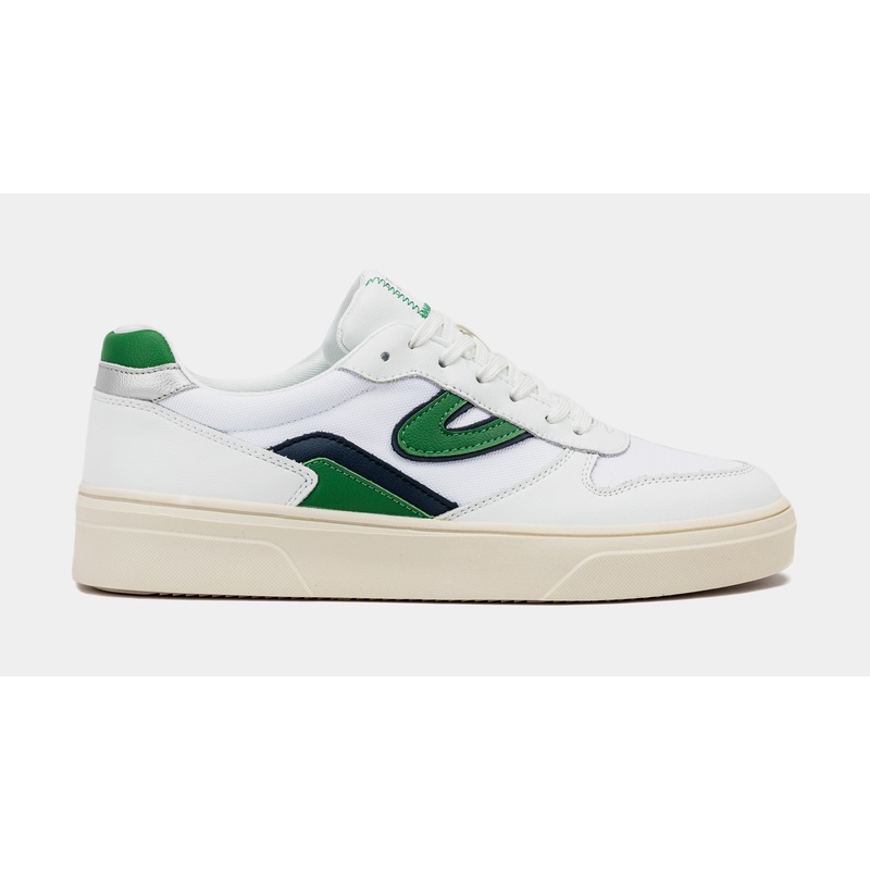 Harlow Mens Lifestyle Shoes (White/Green)