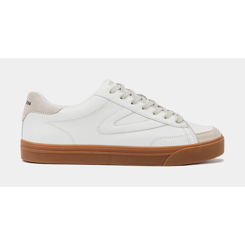 Kick Serve Mens Lifestyle Shoes (White/Gum)