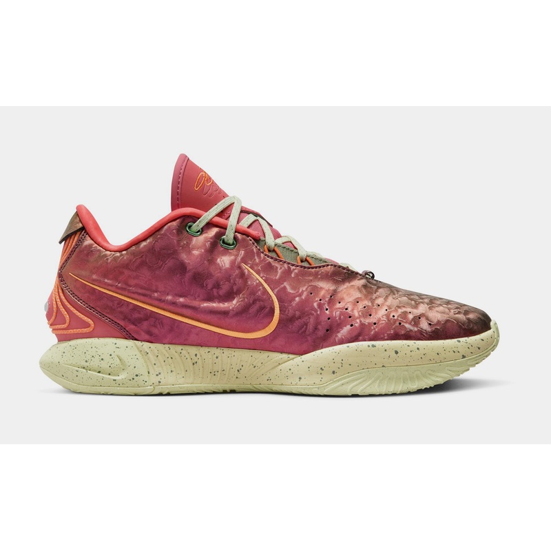 Lebron XXI Queen Conch Mens Basketball Shoes (Ember Glow/Elemental Gold)