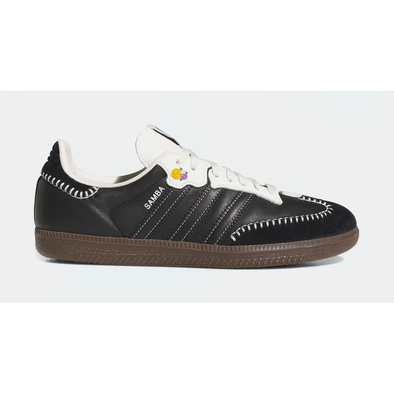 Samba Dia De Los Muertos Pack Black Mens Lifestyle Shoes (Black/White)