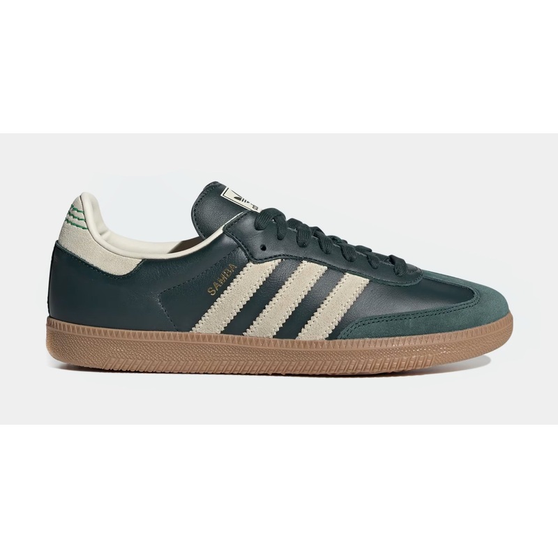 Samba OG Mens Lifestyle Shoes (Shadow Green/White/Gold)