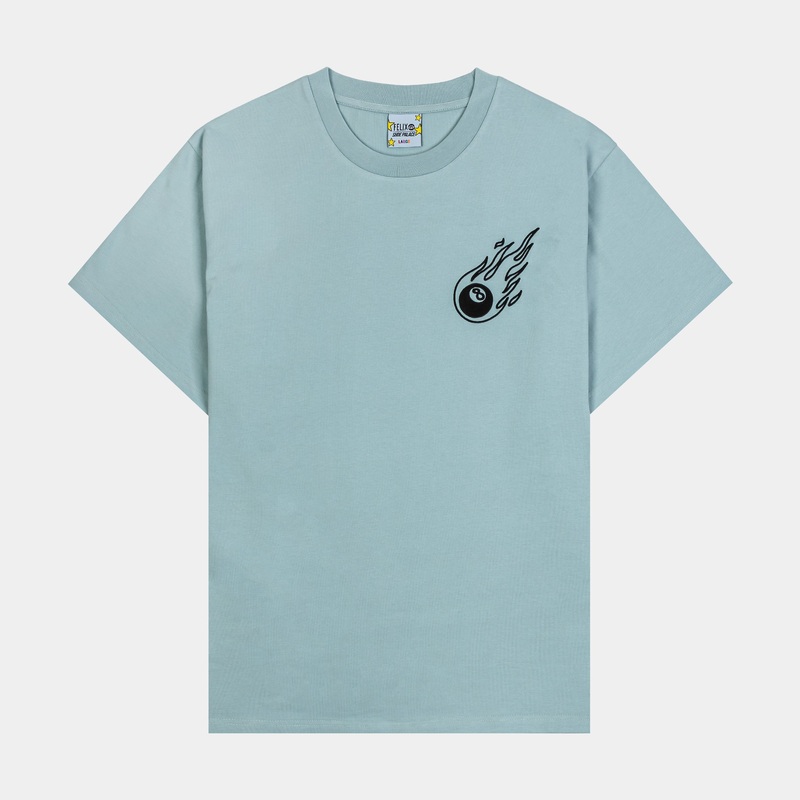 SP x Felix The Cat Smile Mens Short Sleeve Shirt (Blue/Black)