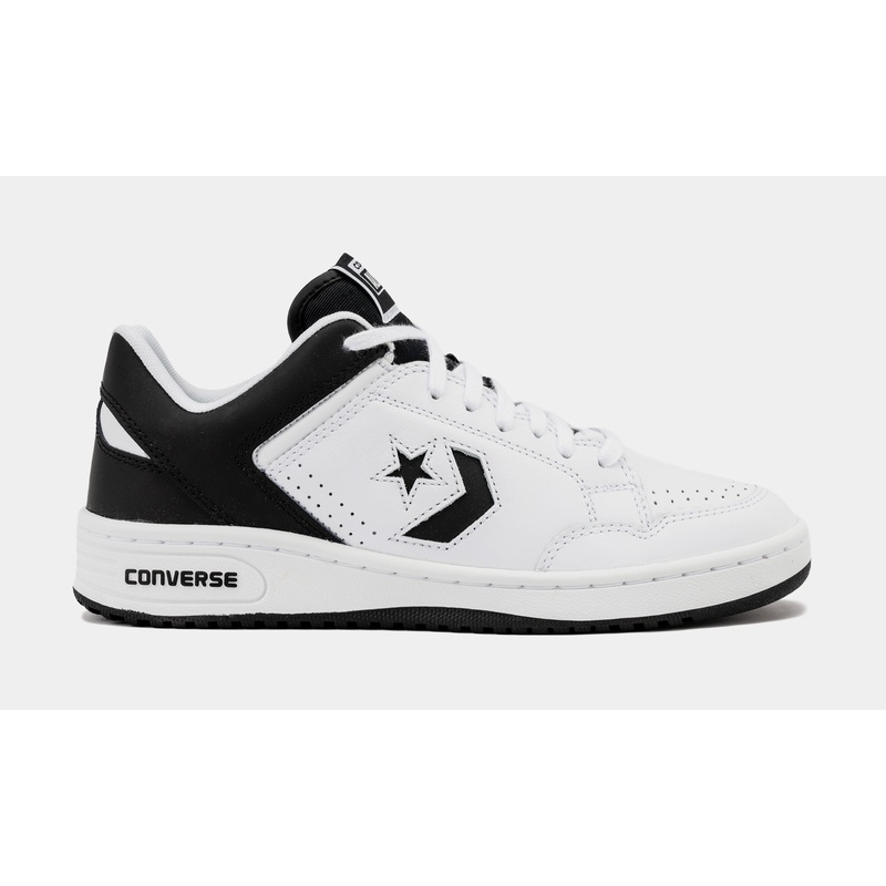 Weapon Mens Basketball Shoes (White/Black)