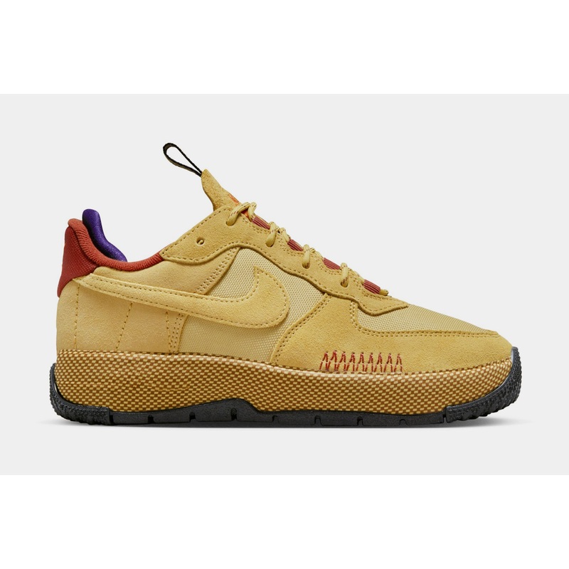 Air Force 1 Wild Womens Lifestyle Shoes (Wheat Gold/Rugged Orange)