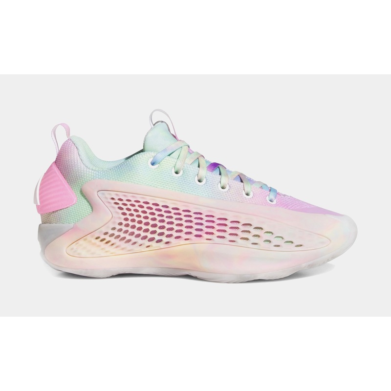 Anthony Edwards 1 Low 3SSB Mens Lifestyle Shoes (Cloud White/Acid Orange/Bliss Pink)