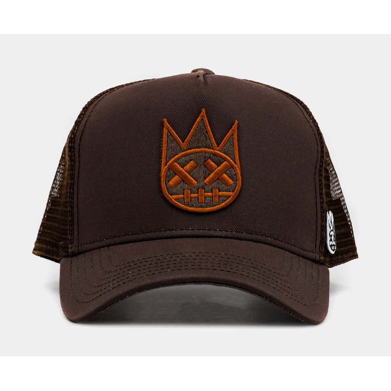 COI Logo Mesh Trucker Mens Hat (Brown)