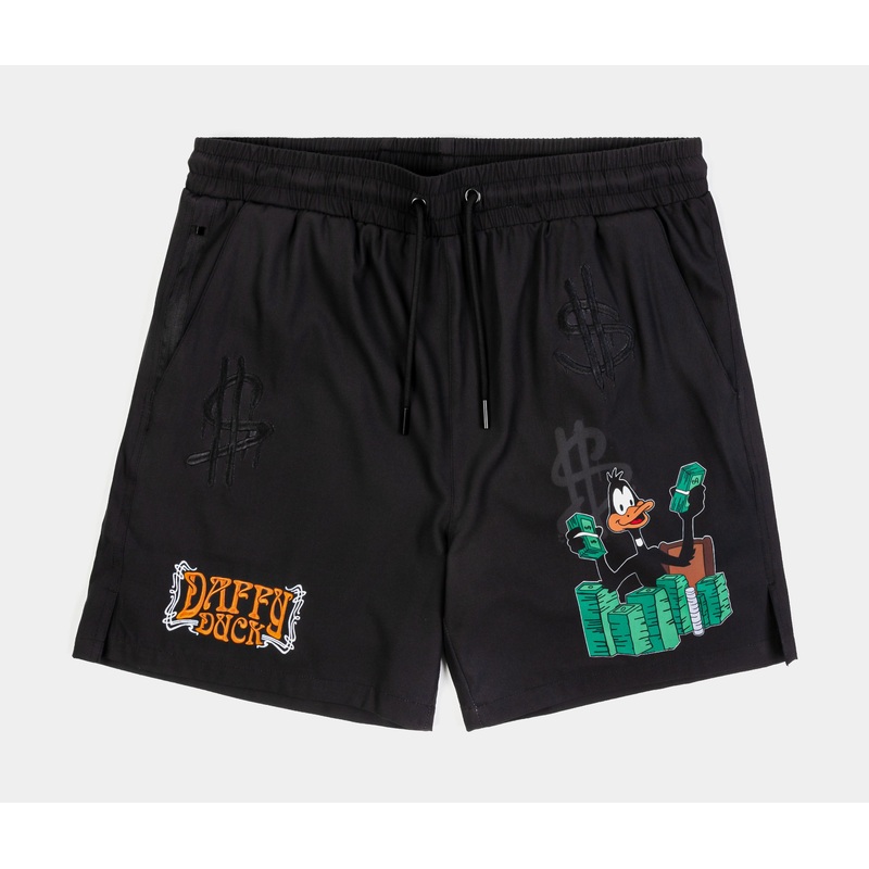 SP x Looney Tunes Daffy Stack Hybrid Mens Shorts (Black/Green)