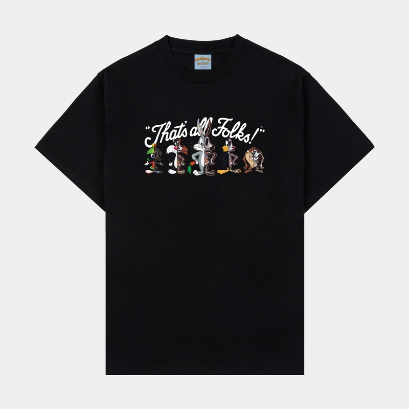 SP x Looney Tunes X Ray Mens Short Sleeve Shirt (Black/White)
