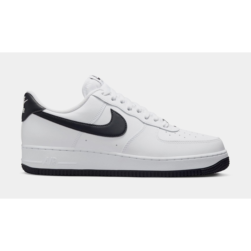 Air Force 1 ’07 Mens Basketball Shoes (White/White/Black)
