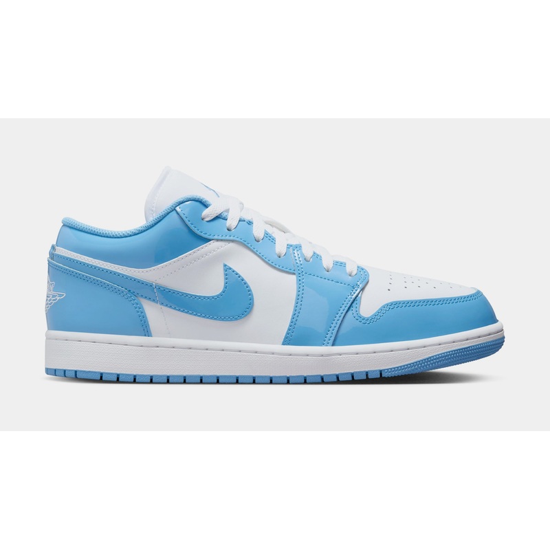 Air Jordan 1 Low SE White Legend Blue Mens Lifestyle Shoes (White/Legend Blue)