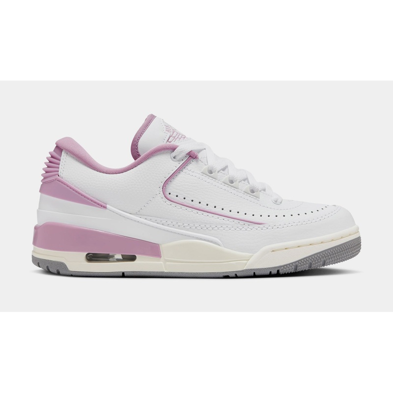 Air Jordan 2/3 Orchid Womens Lifestyle Shoes (White/Orchid/Cement Grey/Sail)