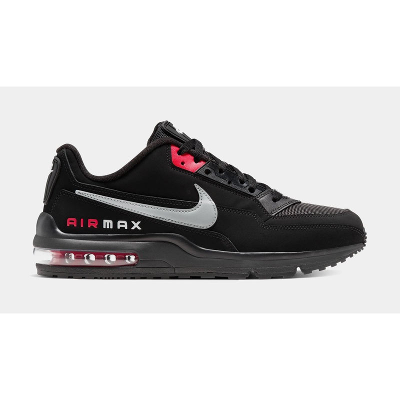 Air Max LTD 3 Mens Running Shoes (Black/Smoke Grey/University Red)