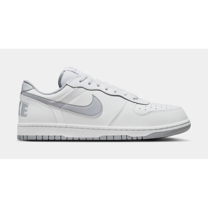 Big Low Wolf Grey Mens Lifestyle Shoes (White/Wolf Grey)
