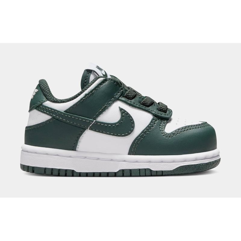 Dunk Low Infant Toddler Lifestyle Shoes (White/Vintage Green)