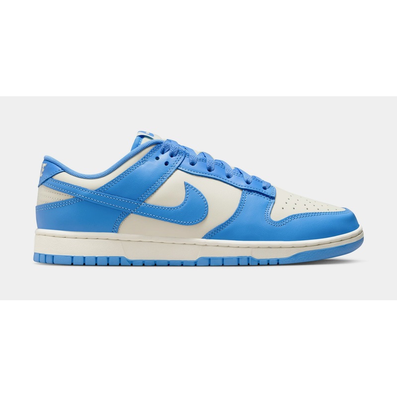 Dunk Low Mens Lifestyle Shoes (Coconut Milk/University Blue/Sail/White)