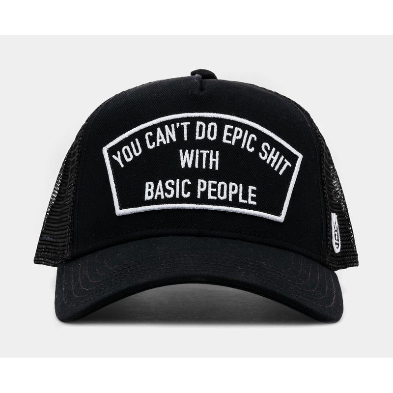Epic Sh*t Mesh Trucker Mens Hat (Black)