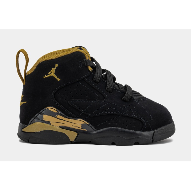 Jumpman MVP Infant Toddler Basketball Shoes (Black/Gold)