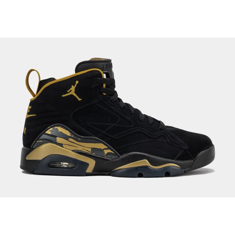 Jumpman MVP Mens Basketball Shoes (Black/Metallic Gold)