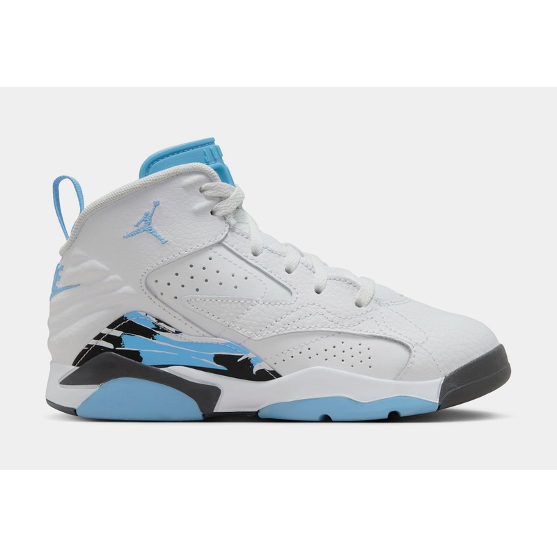 Jumpman MVP Preschool Lifestyle Shoes (White/University Blue)