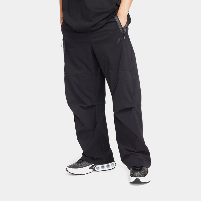 NSW Tech Woven Oversized Mens Pants (Black)
