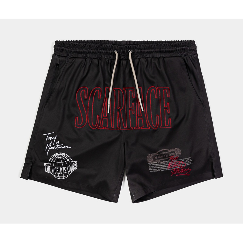 SP x Scarface Little Friend Mens Shorts (Black)