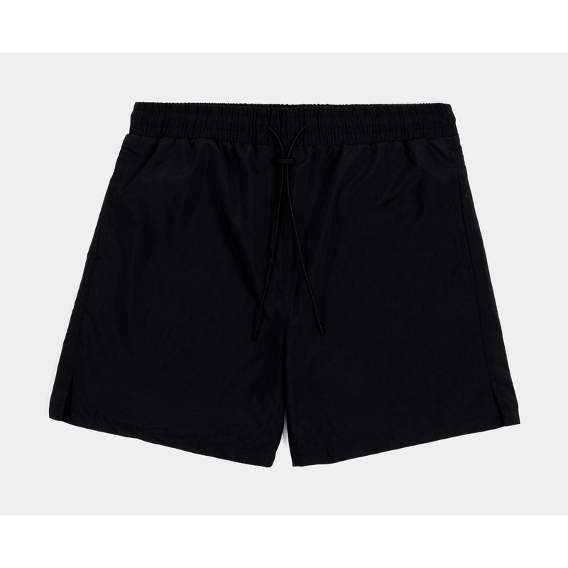 Black Toggle Mens Shorts (Black)