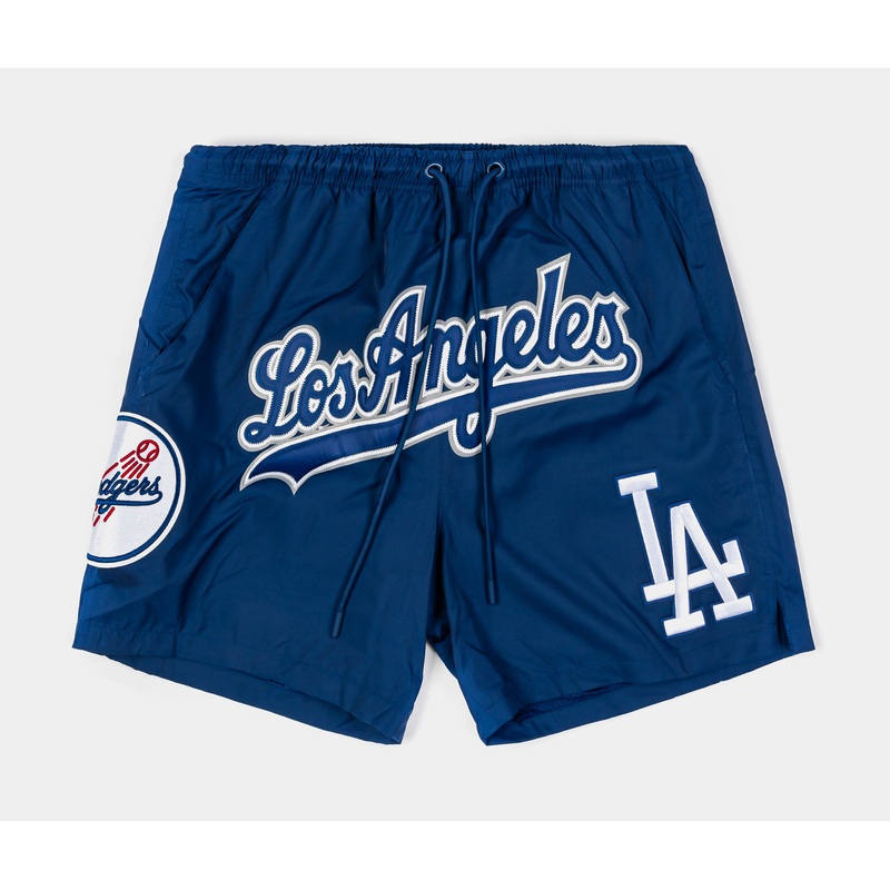 Los Angeles Dodgers Classic Woven Mens Shorts (Blue)