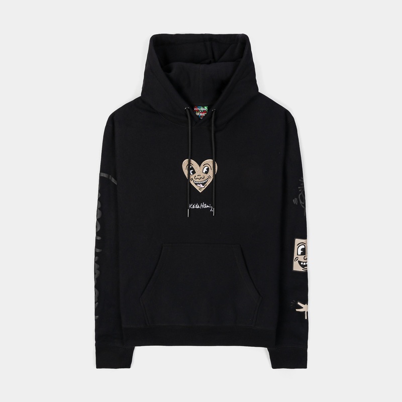 SP x Keith Haring Wolf Pullover Mens Hoodie (Black/Taupe)