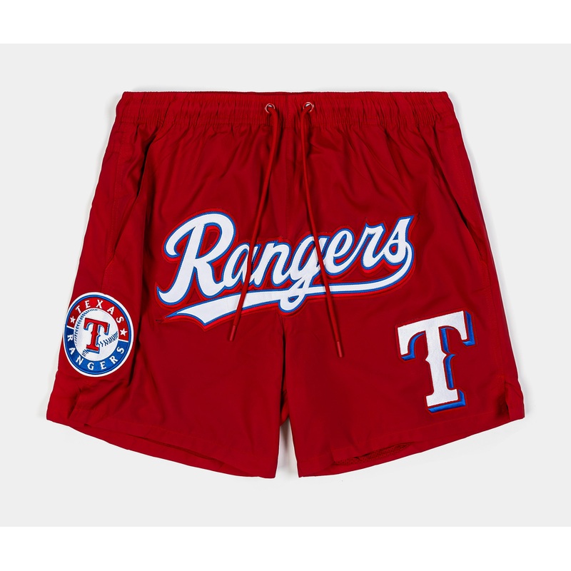 Texas Rangers Classic Woven Mens Shorts (Red/Blue)