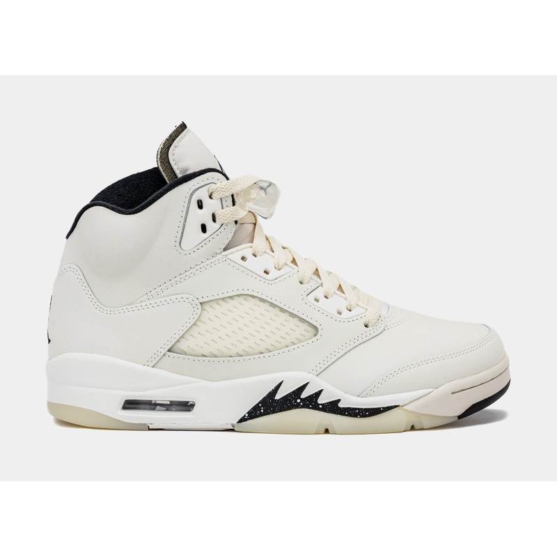 Air Jordan 5 Retro SE Sail Mens Lifestyle Shoes (Sail/Black/Light Orewood Brown/Coconut Milk)