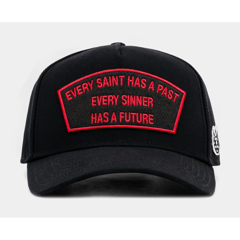 Every Saint And Sinner Trucker Mens Hat (Black/Red)