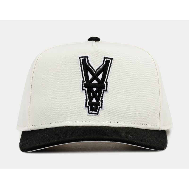 Exclusive Houston Oilers Curved 950AF Snapback Mens Hat (Beige/White)